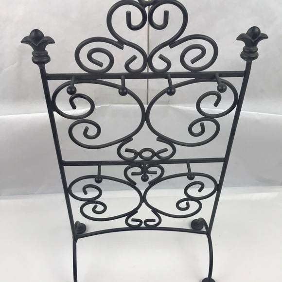 Excellent condition metal jewelry organizer display stand fashion finial detail - Picture 2 of 5